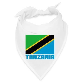 Tansania - Bandana - Weiß - Vorne