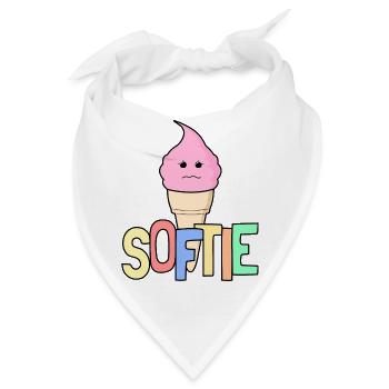 Softie Softeis - Bandana - Weiß - Vorne