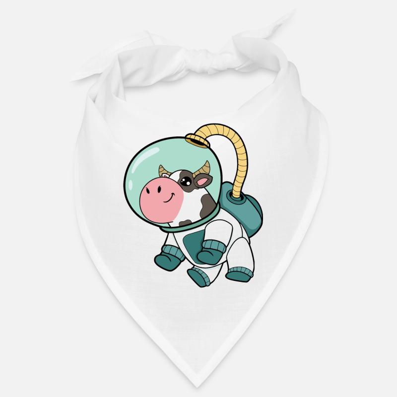 Vache astronaute Bandana
