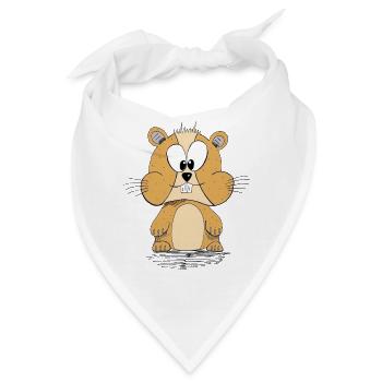 Fritt Hamster - Bandana - Weiß - Vorne