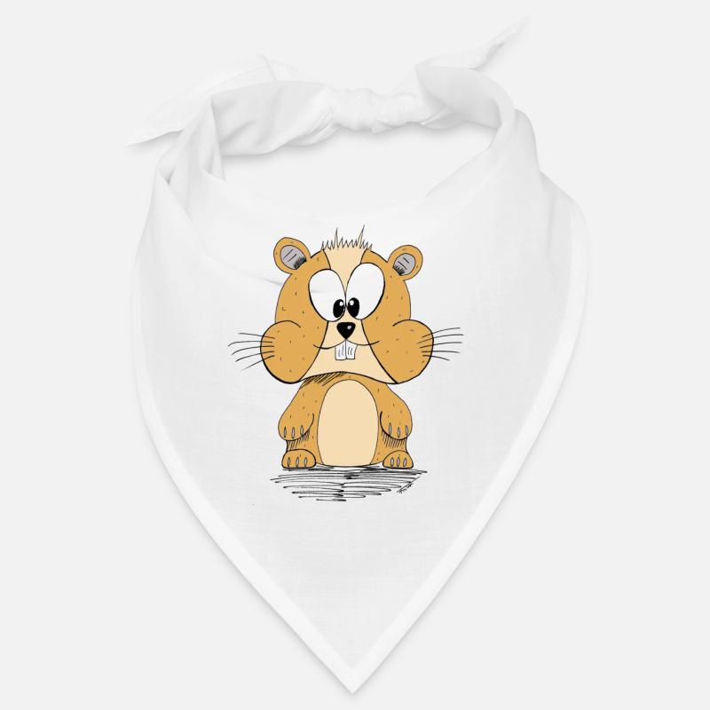 Fritt Hamster - Bandana - Weiß