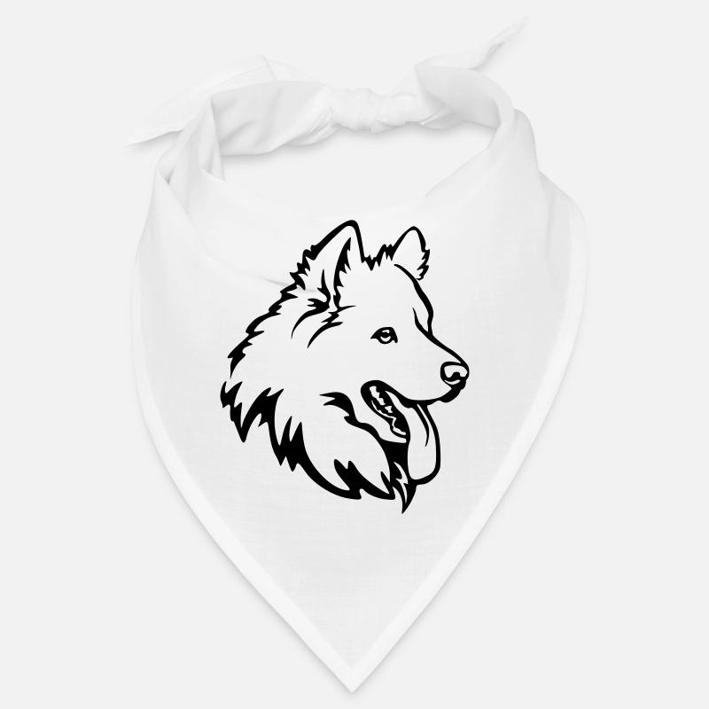 Tête samoyède Bandana