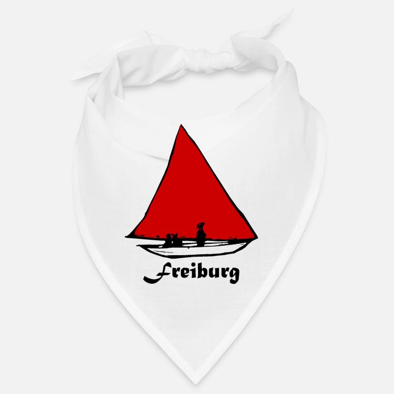 Bächleboot Rot in Freiburg Ernst Ludwig Kirchner Bandana