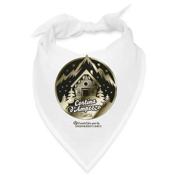 Cortina d'Ampezzo Italia - Bandana - Weiß - Vorne