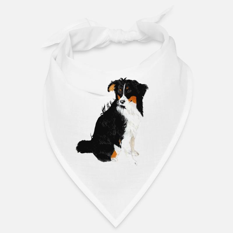 Aussie Nanouk, Seated - Watercolour Bandana