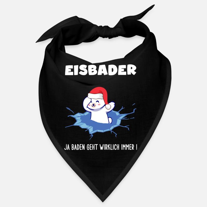 eisbaden winterbader cool eisbär kälteresistent Bandana