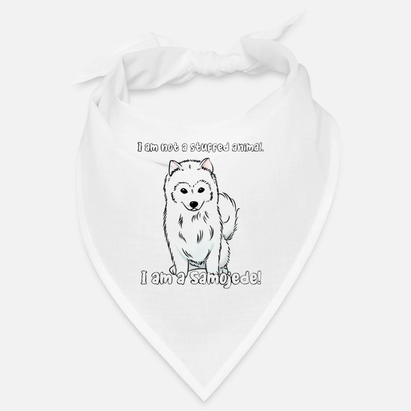 Ich bin kein Kuscheltier. Ich bin ein Samojede! Bandana