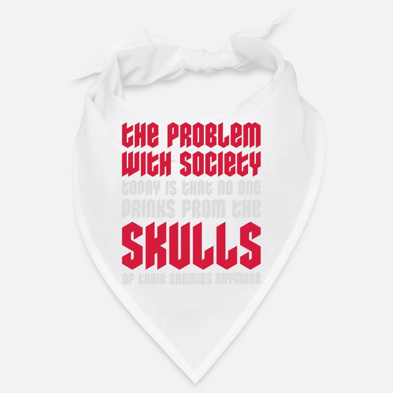 drinks from enemies skulls Bandana