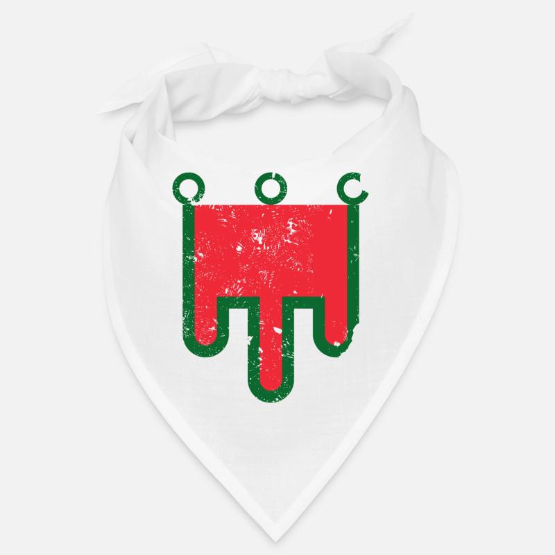 Bannière Auvergne - Bandana - blanc