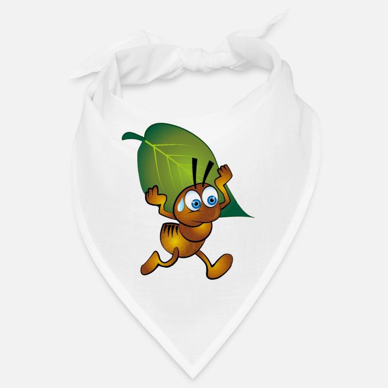 Fourmi avec une feuille Bandana