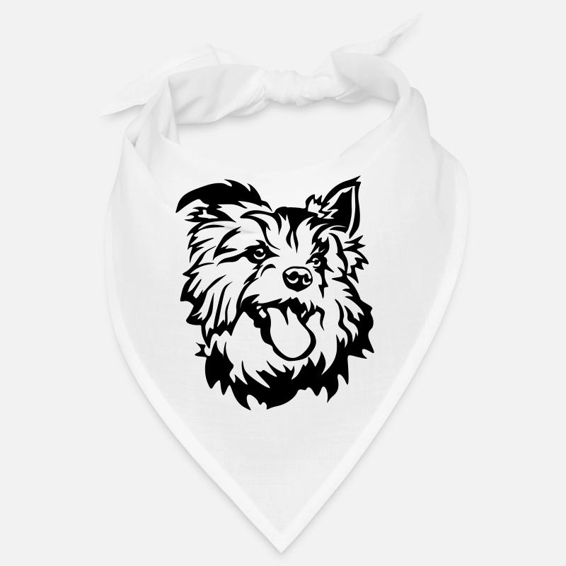 Tête de terrier australien Bandana