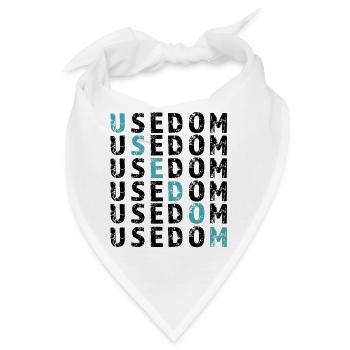 USEDOM Raster - Bandana - Weiß - Vorne