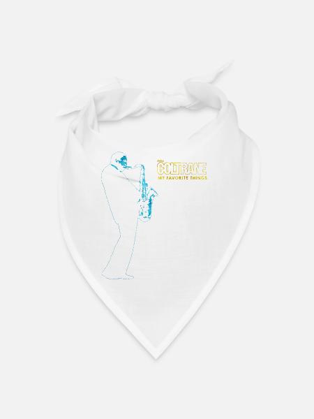 Coltrane - Bandana - white
