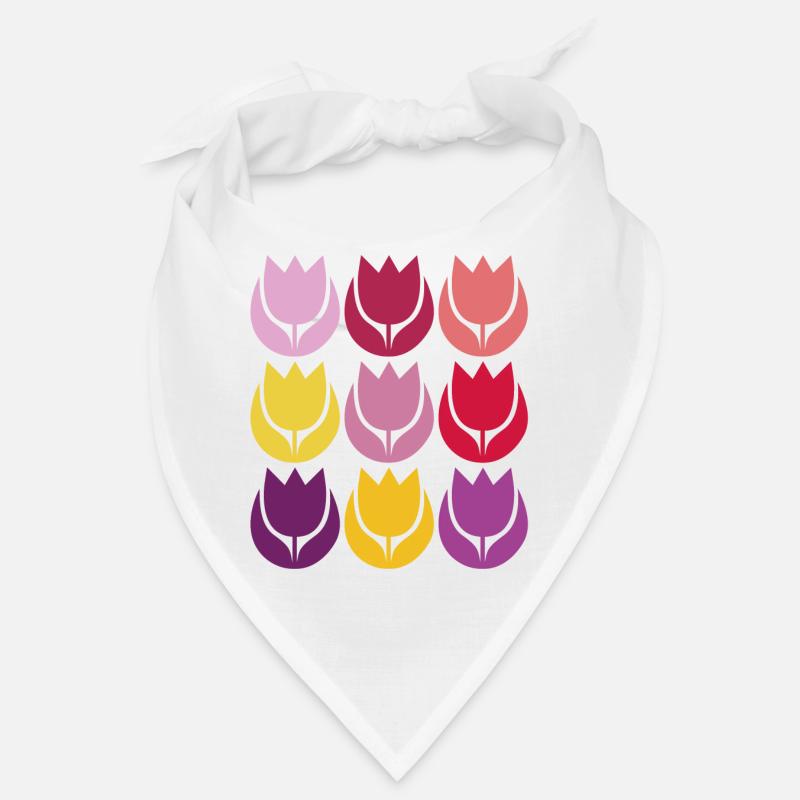 Spring tulips Bandana