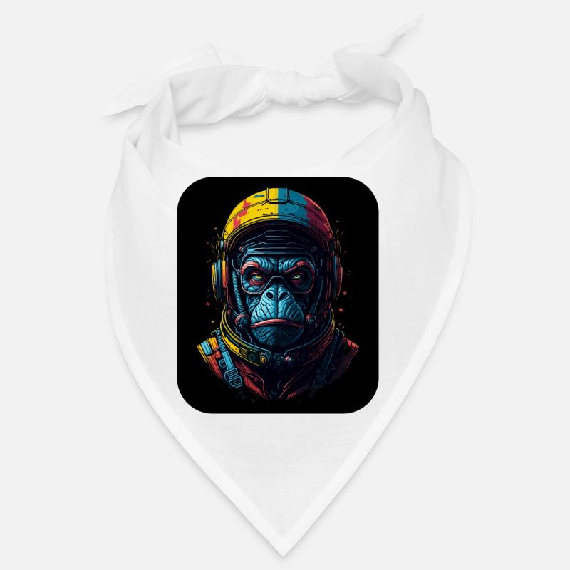 Space Monkey | ape spacesuit | Monkey space travel Bandana