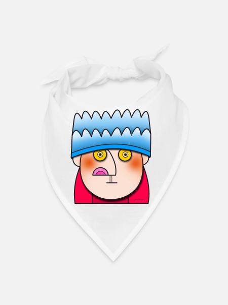 Le Wellerman - Bandana - blanc - Devant