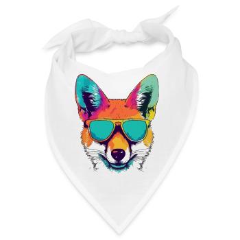 Hektor der Kojote - Bandana - Weiß - Vorne
