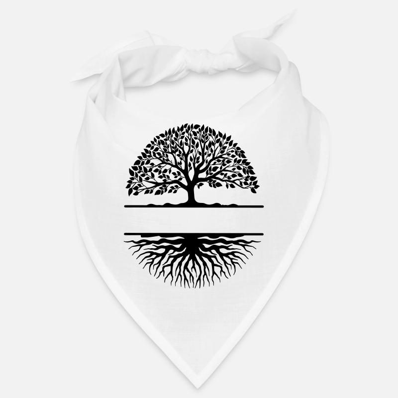 Bannière arbre à racines Bandana