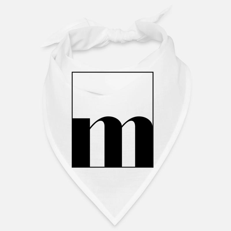 Buchstaben-Alphabet m Bandana