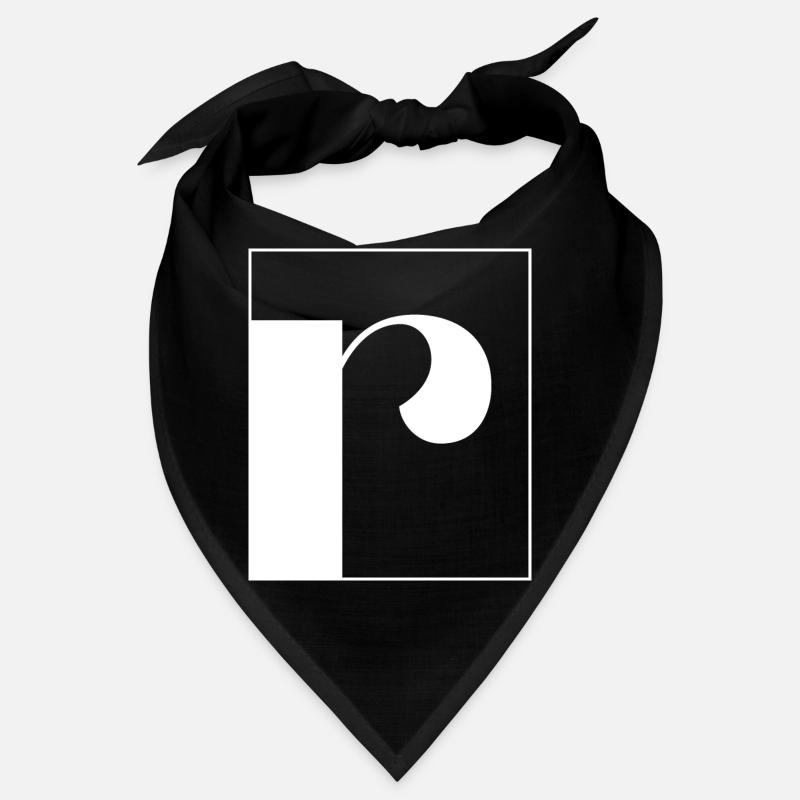 Lettre alphabet r Bandana