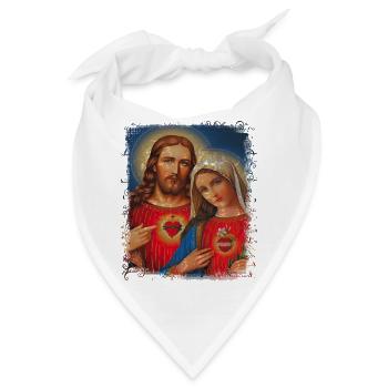 Heilige Maria Maria Madonna Mariana Jungfrau Maria Heilige - Bandana - Weiß - Vorne