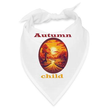 Autumn Child - Bandana - Weiß - Vorne