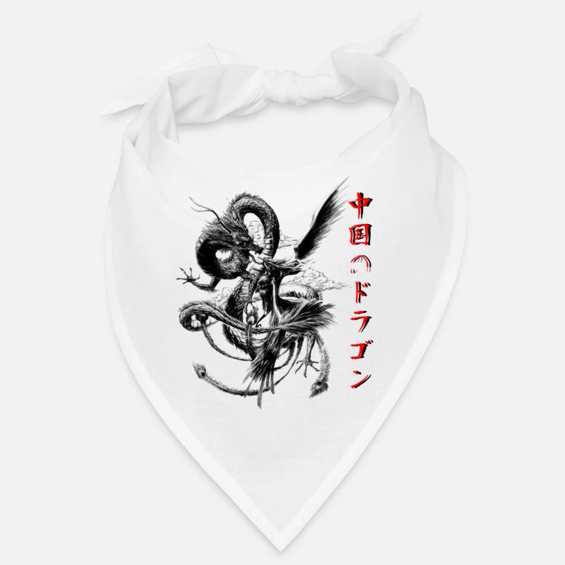 Dragon - Bandana - blanc