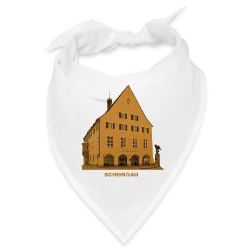 Schongau Pfaffenwinkel Lech Oberbayern Rathaus - Bandana - Weiß - Vorne