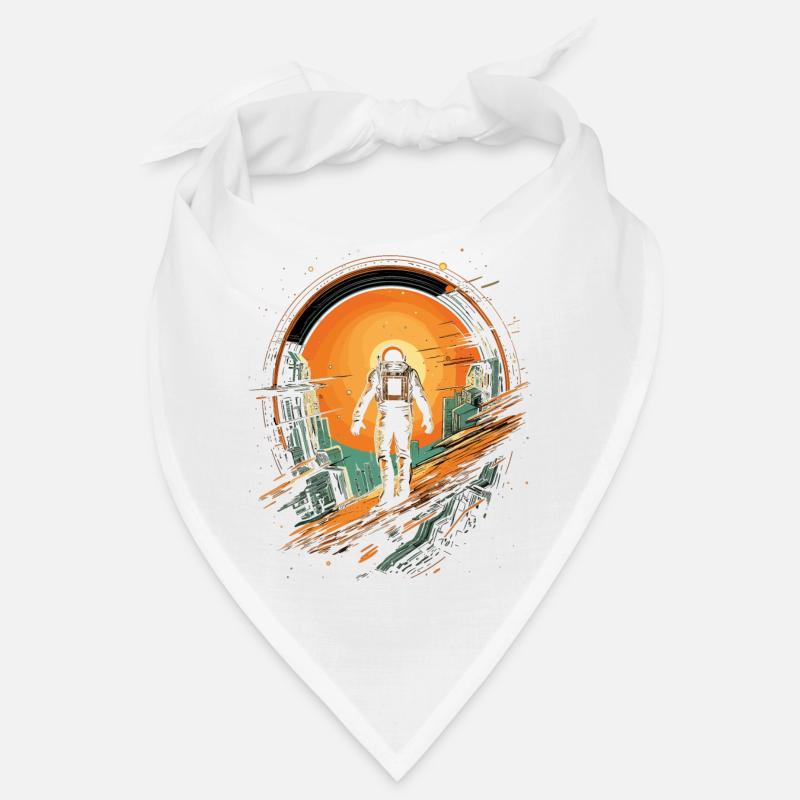 Astronaute de science-fiction Raumfahrer Design Bandana