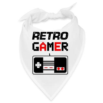 gamer 01 - Bandana - Weiß - Vorne