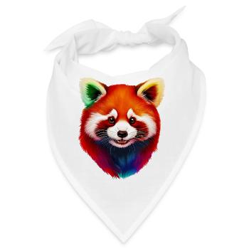 Kleiner Panda - Bandana - Weiß - Vorne