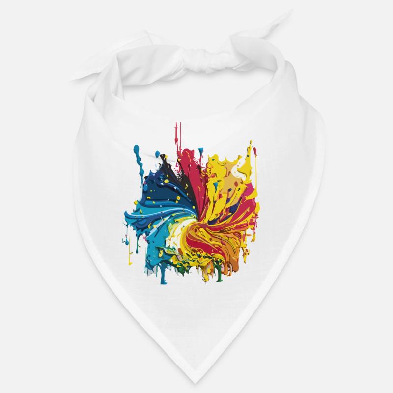 Ölregenbogen Bandana