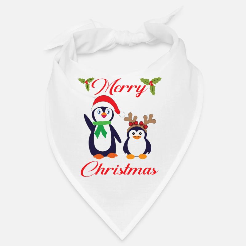 JOYEUX NOËL AVEC LES PINGOUINS DE NOËL Bandana