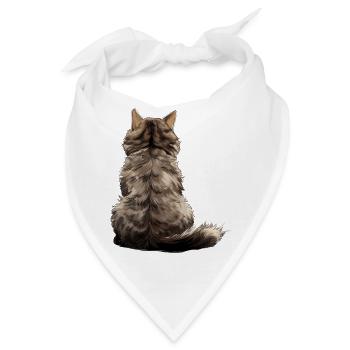 Selkirk Rex - Bandana - Weiß - Vorne