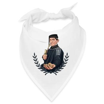 Für echte Rieser. Für echte Riesbauern. - Bandana - Weiß - Vorne