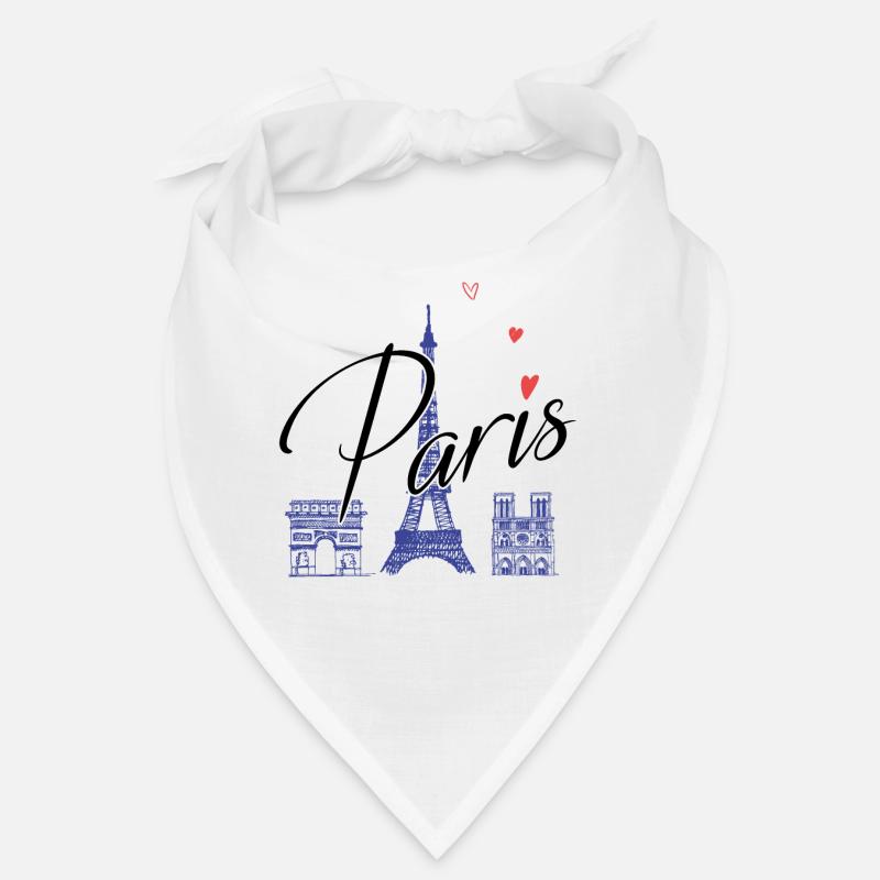 Paris Romance Bandana