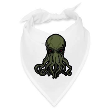 Cthulhu! Die Sterne haben endlich recht! - Bandana - Weiß - Vorne