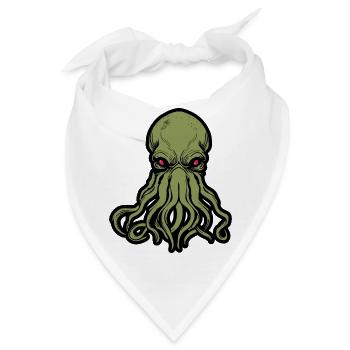 Cthulhu! Die Sterne haben endlich recht! - Bandana - Weiß - Vorne