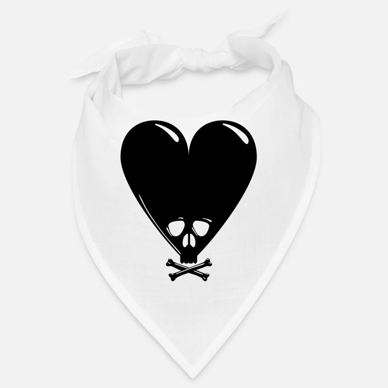 Schwarzer Valentinstag Bandana