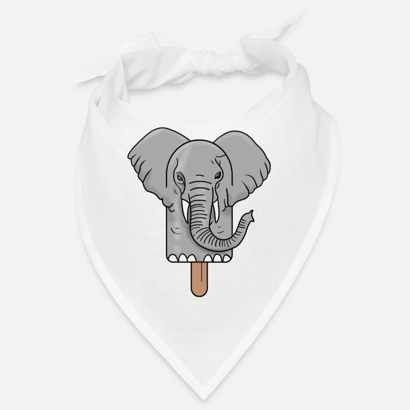 Elephant Head Popsicle Bandana