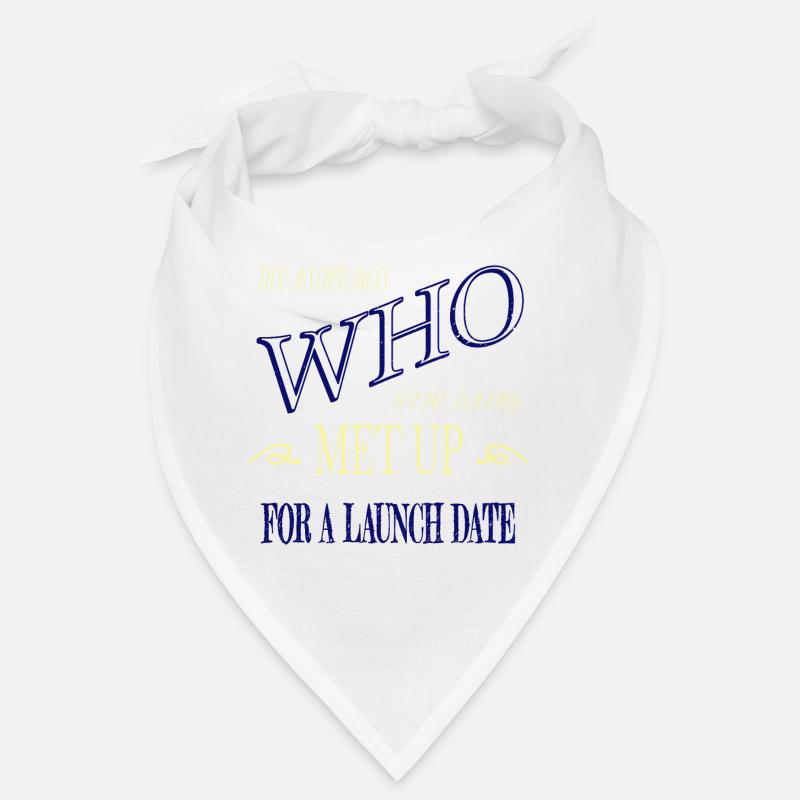 Weightless Space Ship Celestial Statement Gift Bandana