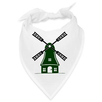 windmühle - Bandana - Weiß - Vorne