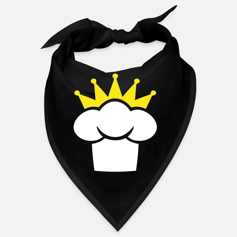 Crown King Chef Kitchen Chef Hat Master Bandana