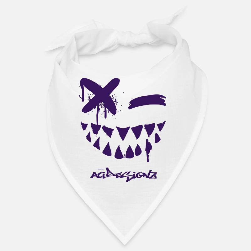 Smile Collection - Bandana - Weiß
