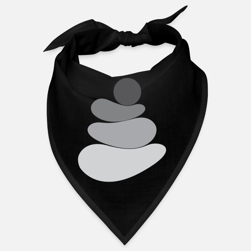 Logo gris/pierre Bandana