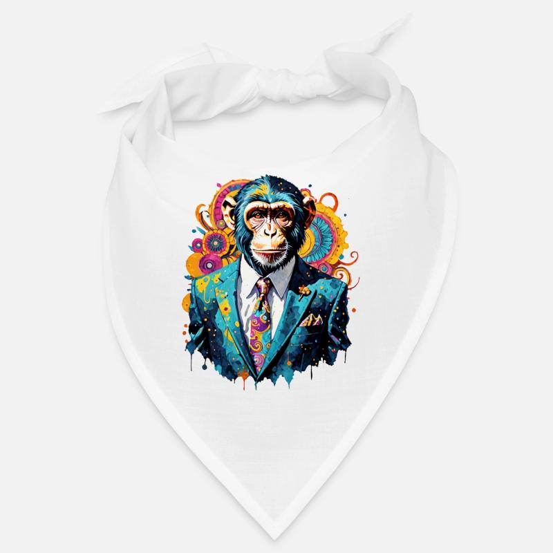 Singe en costume Bandana