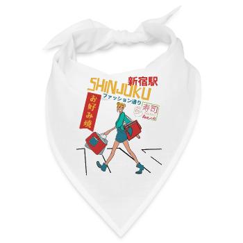 Shinjuku Shopping - Bandana - Weiß - Vorne