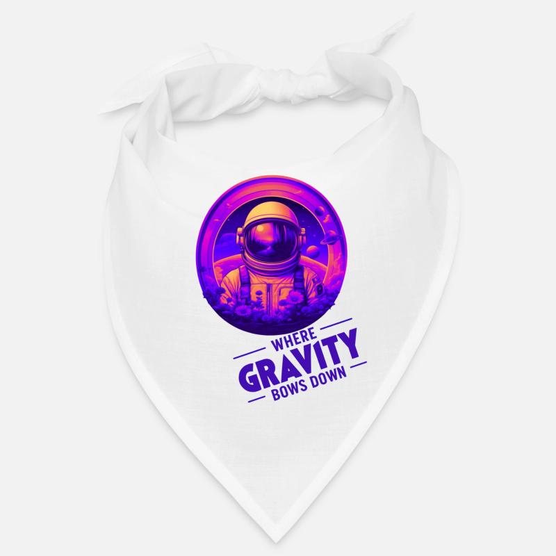 Where Gravity Bows Down Design Bandana
