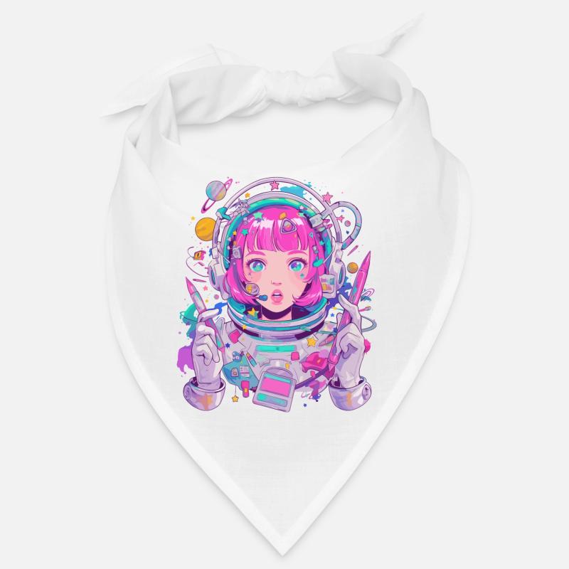 artistic astronaut Bandana