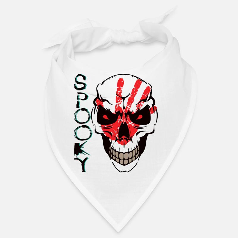Spooky Skelettschädel Bandana
